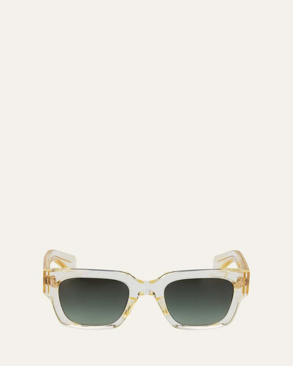 Enzo Square Acetate Sunglasses